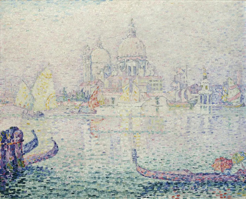 Giudeccakanalen, Morgon (Santa Maria della Salute) - Paul Signac