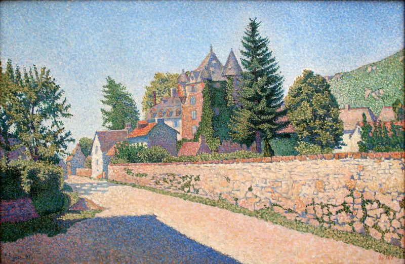Comblat-slottet - Paul Signac