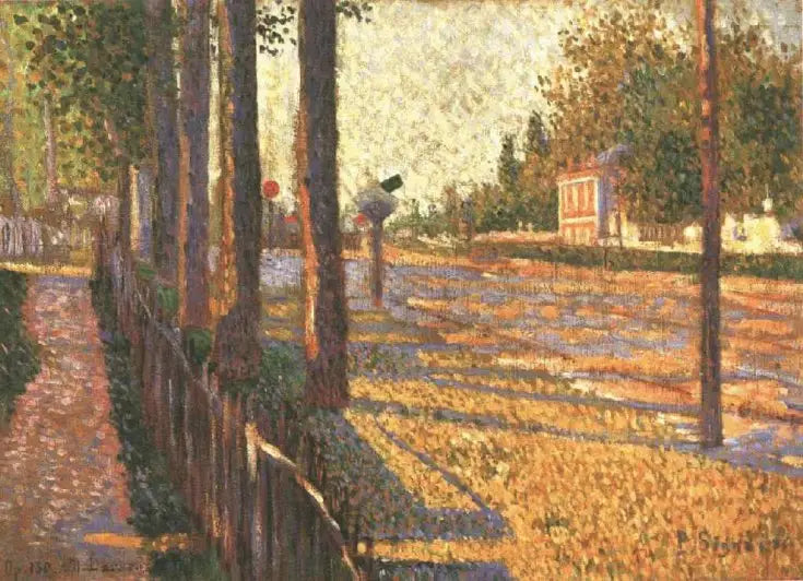 Vägen till Pontoise - Paul Signac