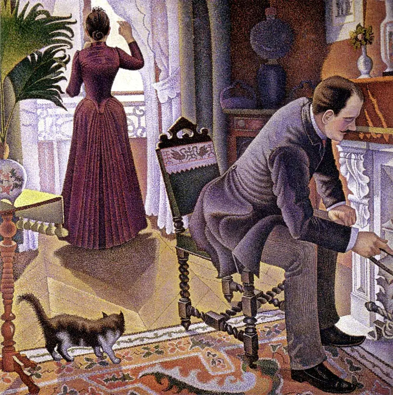 En söndag - Paul Signac