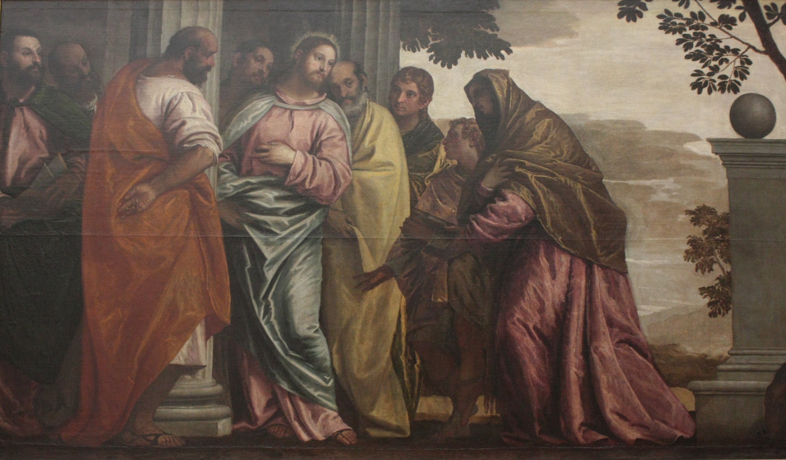 Le Christ rencontrant la femme et les fils de Zébédée - Paul Véronèse
