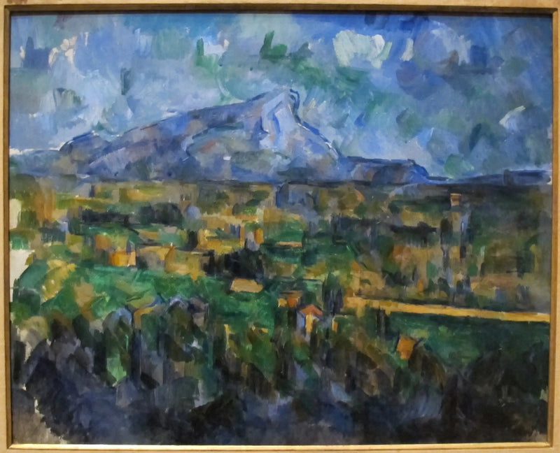 Berget Sainte-Victoire sedd från Lauves - Paul Cézanne
