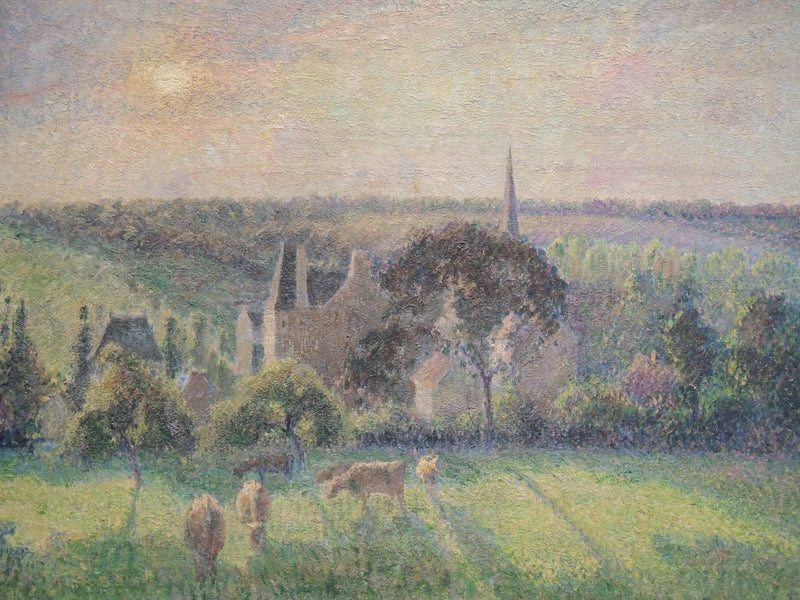 Landskap i Éragny - Camille Pissarro