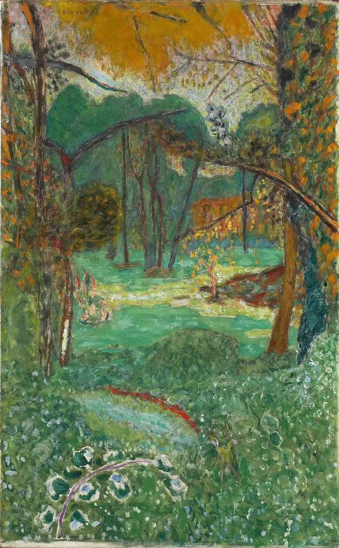 Höstlandskap - Pierre Bonnard