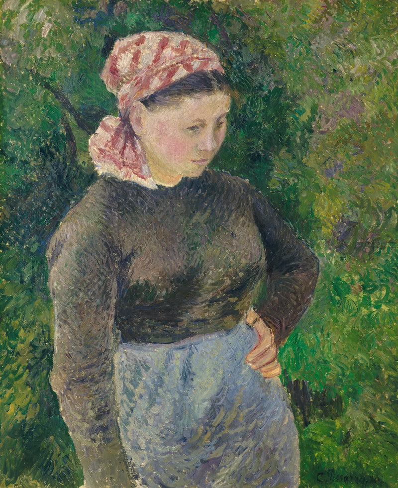 Bondkvinna - Camille Pissarro