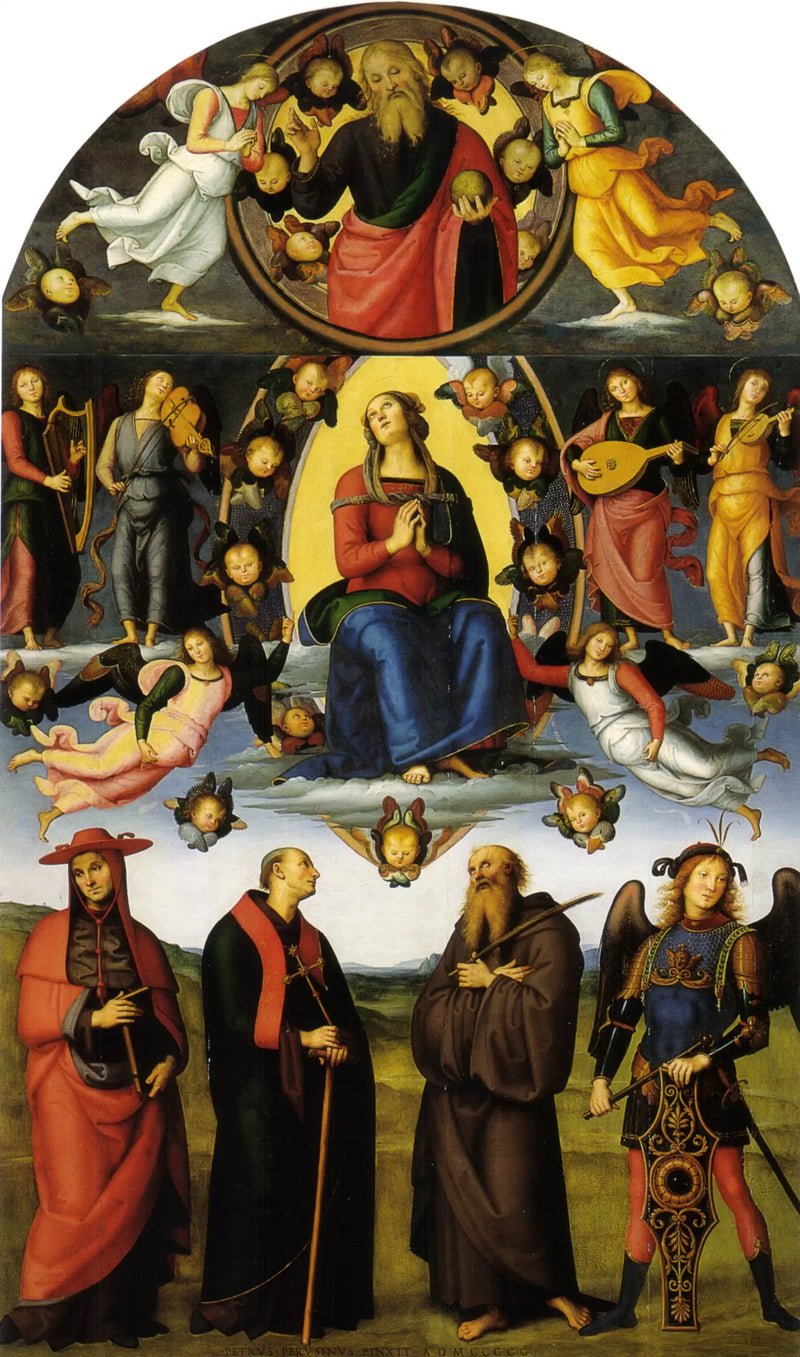 Vallombrosa altartavla - Pietro Perugino