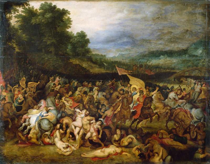 La bataille des Amazones - Jan Brueghel l'Ancien