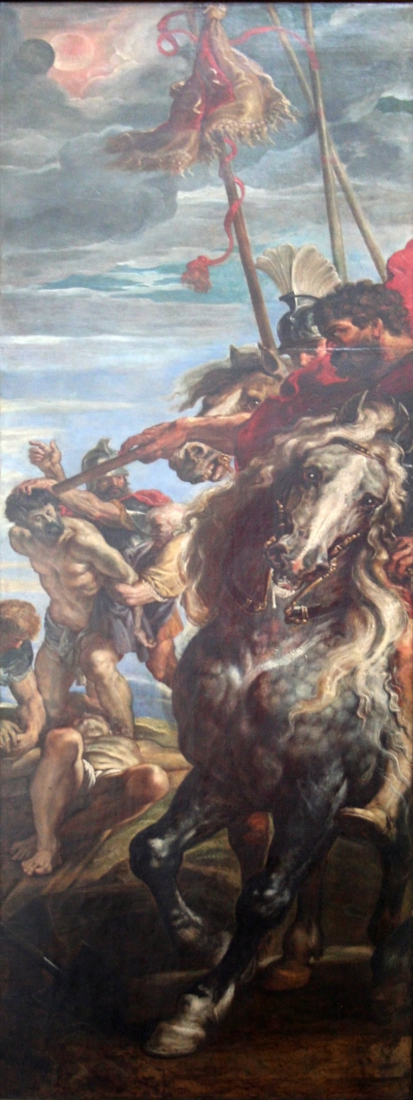 Korsets upphöjelse (höger panel) - Peter Paul Rubens