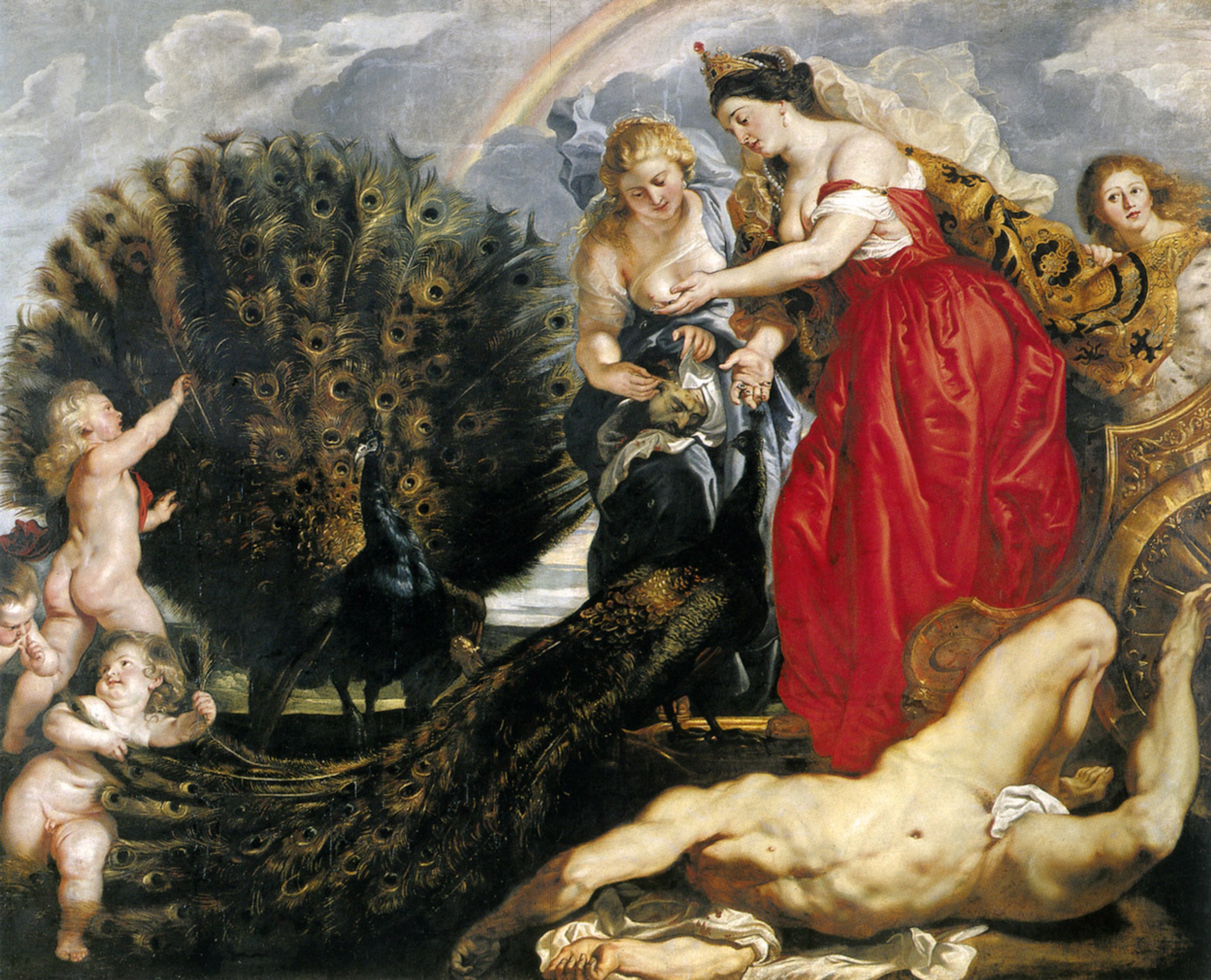 Junon och Argus - Peter Paul Rubens