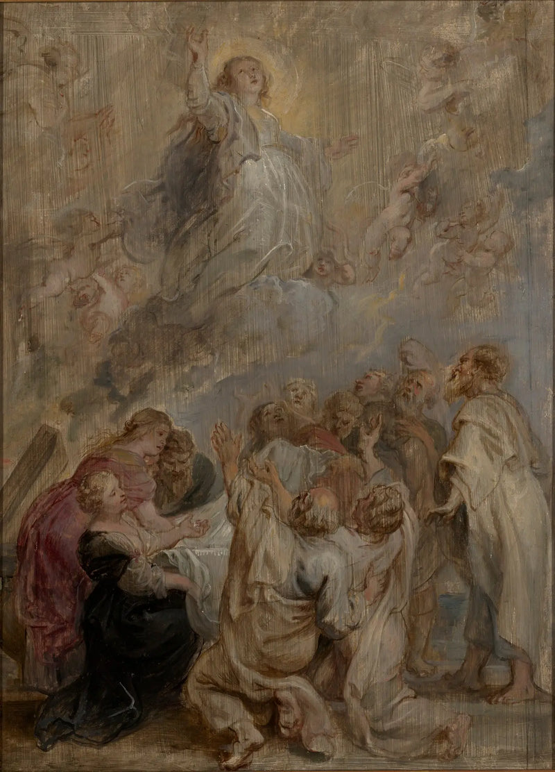 Marias himmelsfärd - Peter Paul Rubens