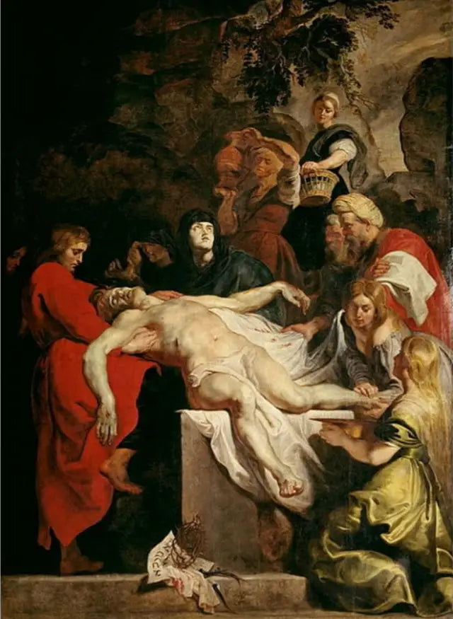 La Mise au tombeau - Peter Paul Rubens - Alpha Reproduction