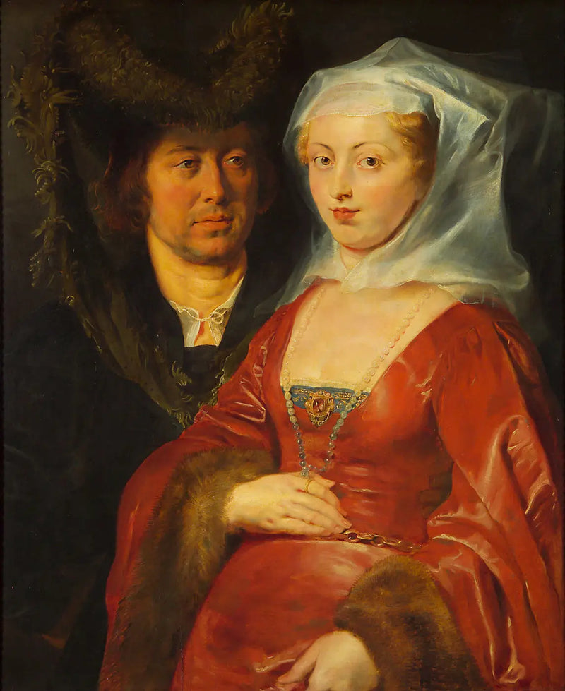 Anségise och heliga Béga - Peter Paul Rubens