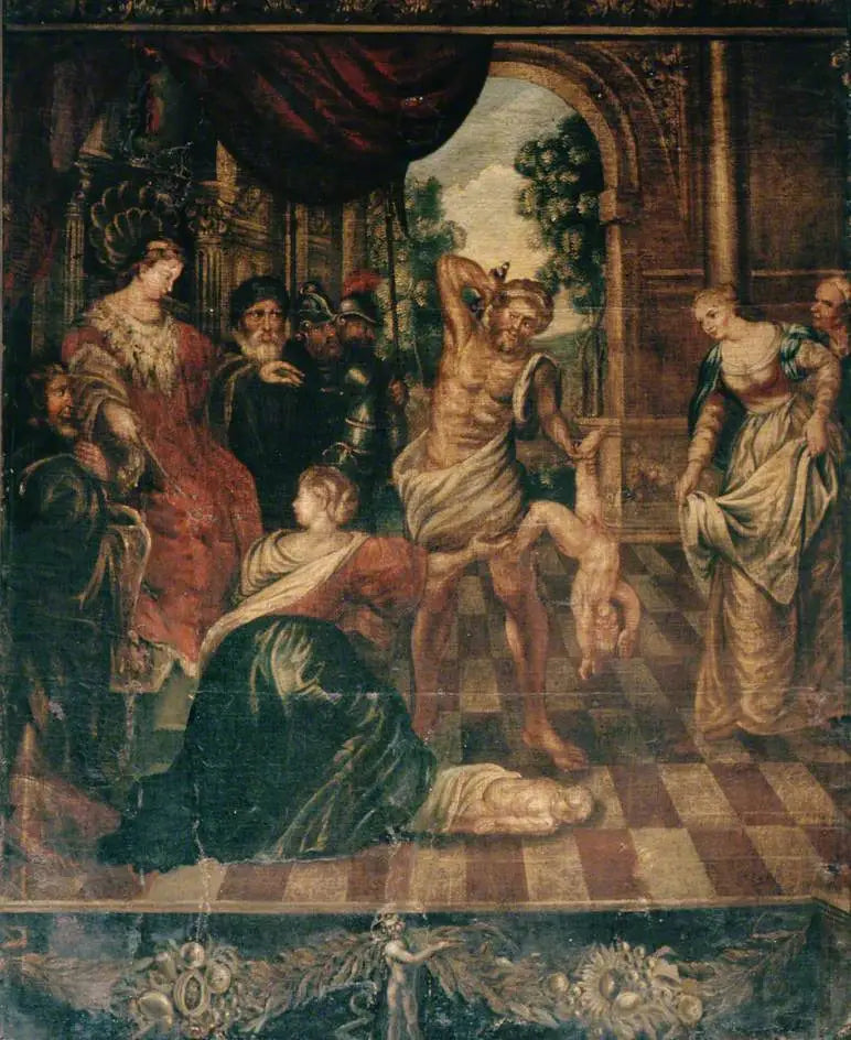 Salomos dom - Peter Paul Rubens