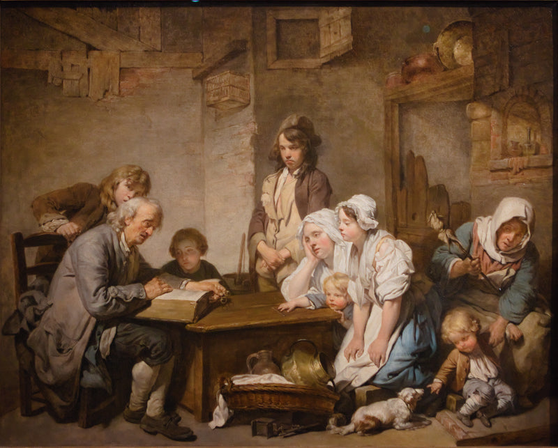 Bibelläsning - Jean-Baptiste Greuze