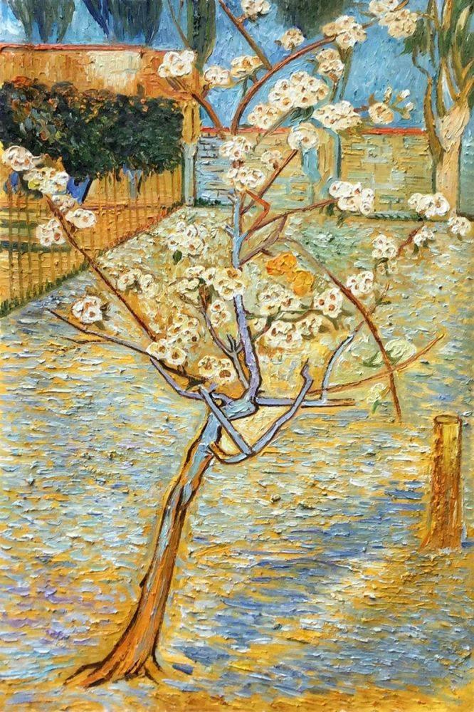 🍐 Liten blommande päronträd – Vincent van Gogh (1888)