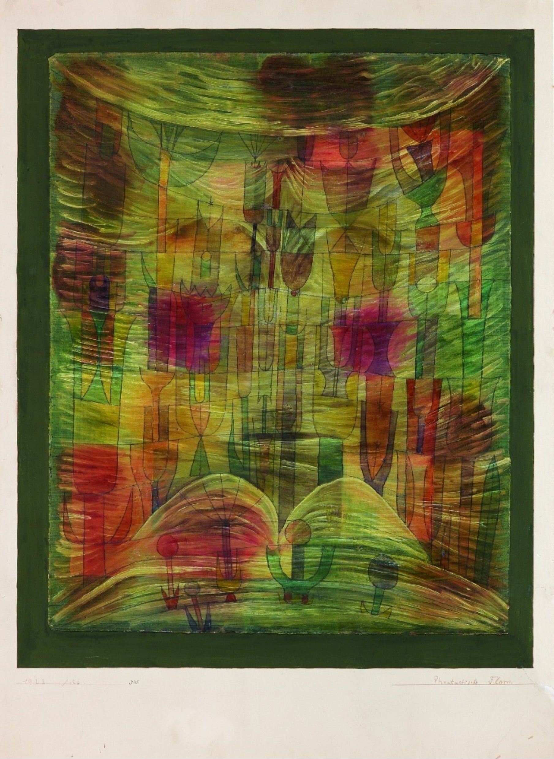 Phantastische Flora, 1922 — Paul Klee