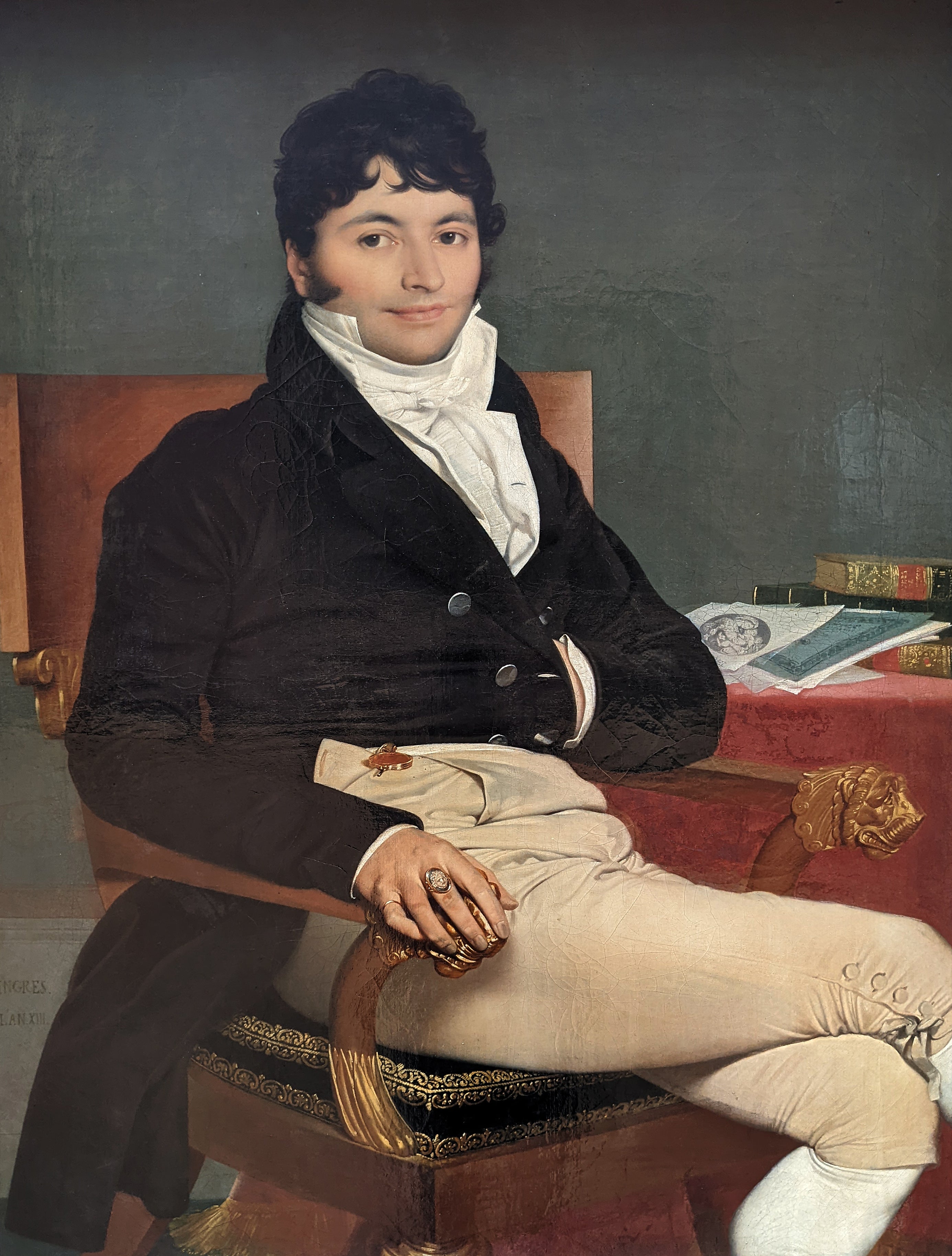 Monsieur Philibert Rivière - Jean-Auguste-Dominique Ingres