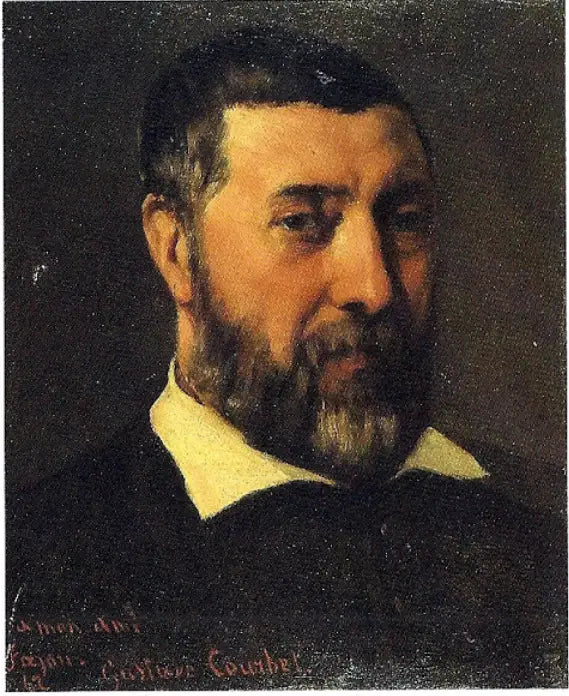Porträtt av Pierre-Auguste Fajon - Gustave Courbet