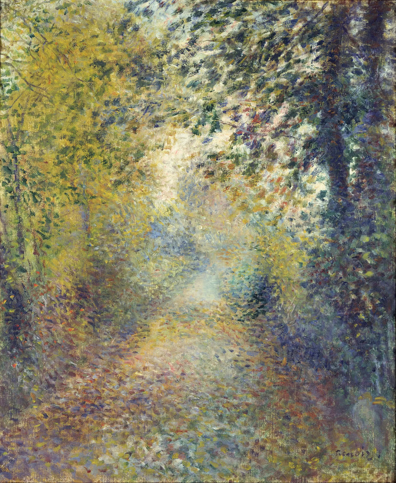 I skogen - Pierre-Auguste Renoir