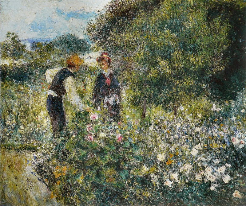 Blomplockningen - Pierre-Auguste Renoir