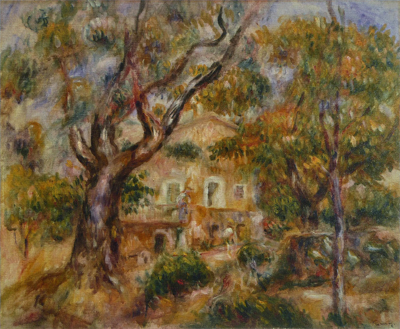 Collettes gården, Cagnes - Pierre-Auguste Renoir