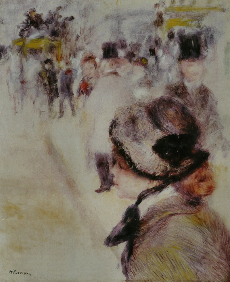 Clichy-torget - Pierre-Auguste Renoir