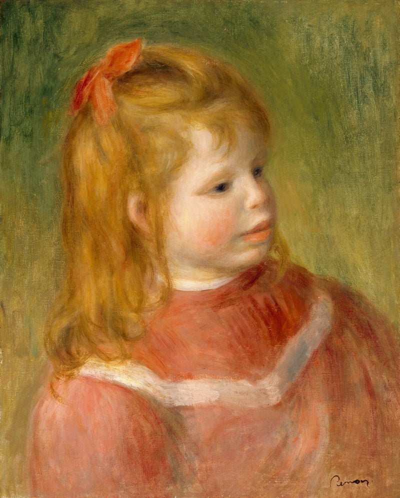 Porträtt av Jean - Pierre-Auguste Renoir