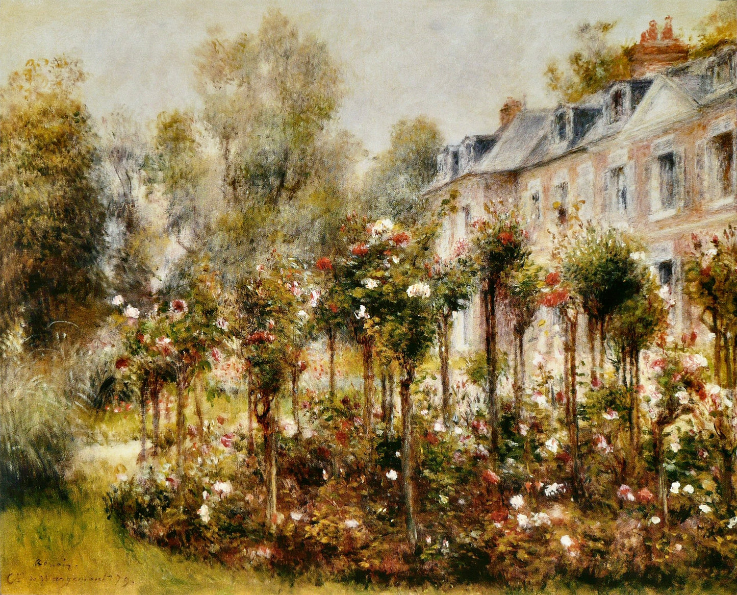 🌹 Rosarium i Wargemont – Pierre-Auguste Renoir (1879)