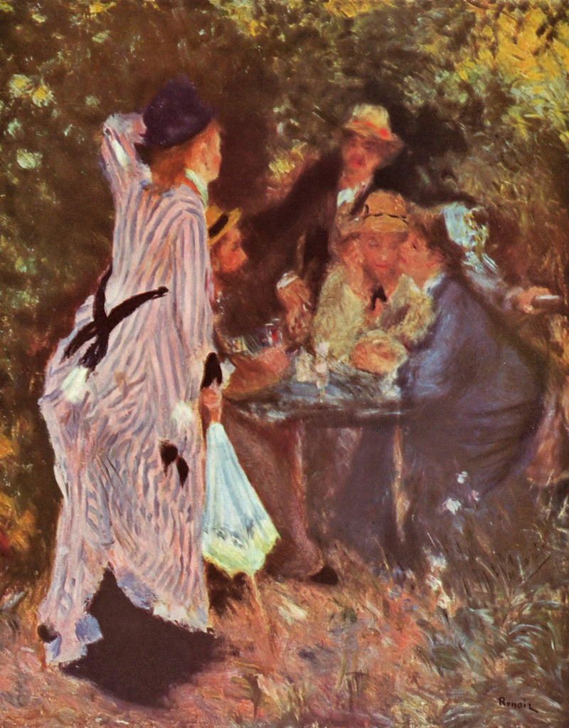 I trädgården - Pierre-Auguste Renoir