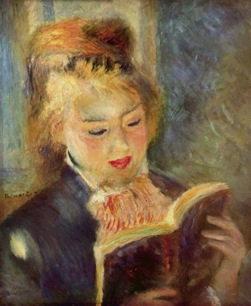 Läsande kvinna - Pierre-Auguste Renoir