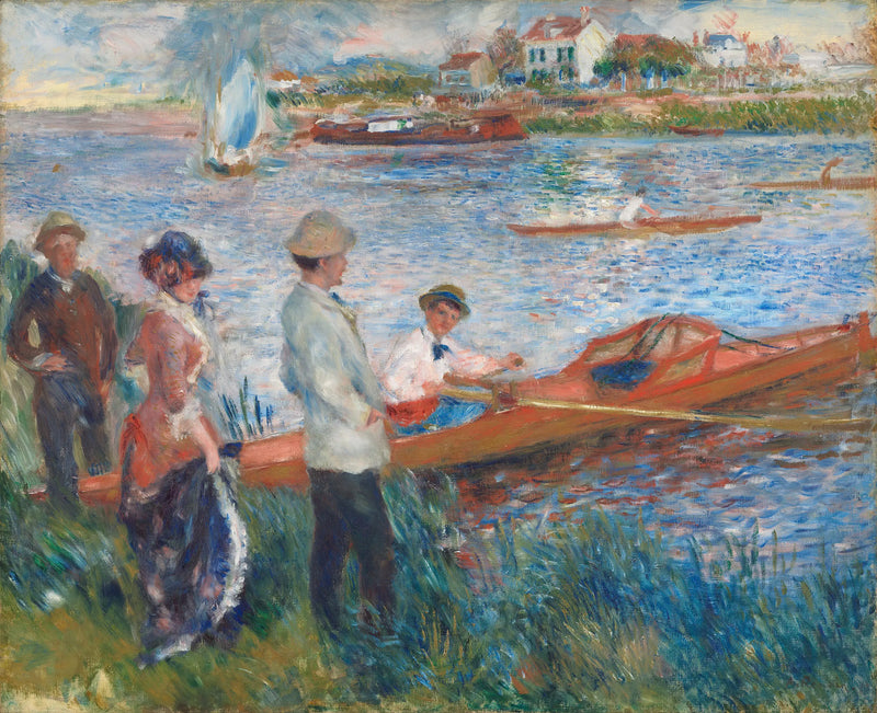 Canotörer i Chatou - Pierre-Auguste Renoir