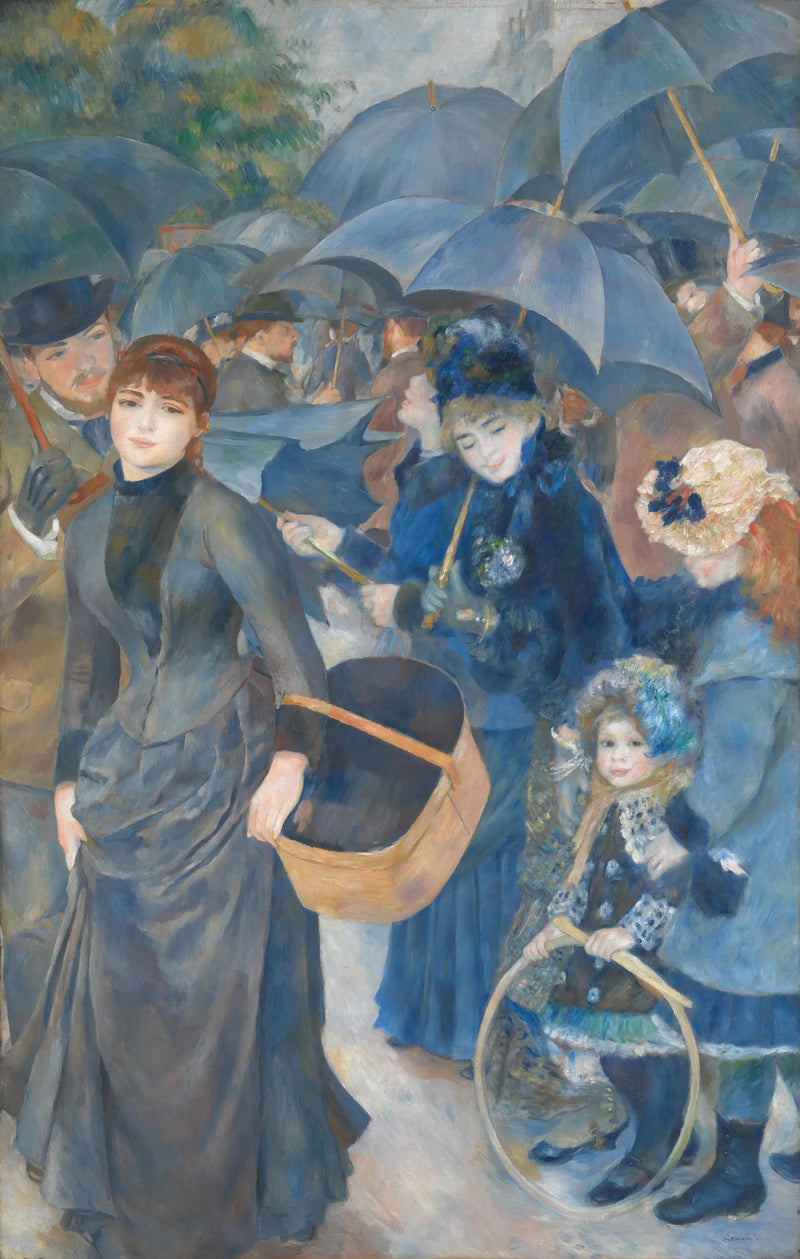 Paraplyerna - Pierre-Auguste Renoir