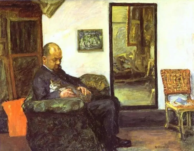 Porträtt av Ambroise Vollard - Pierre Bonnard