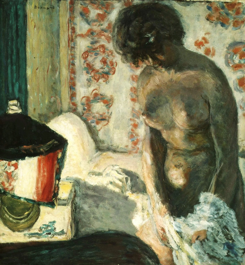 Nu vid lampan - Pierre Bonnard