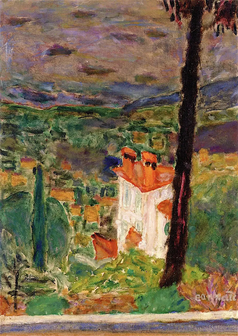 Landskap från södern - Pierre Bonnard