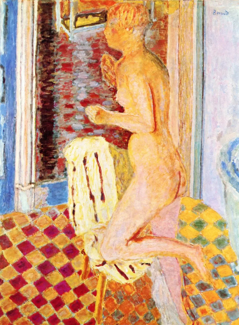 Nu vid stolen - Pierre Bonnard