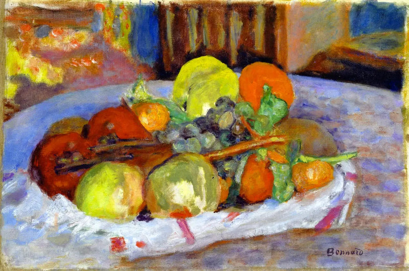 Stilleben med äpplen - Pierre Bonnard