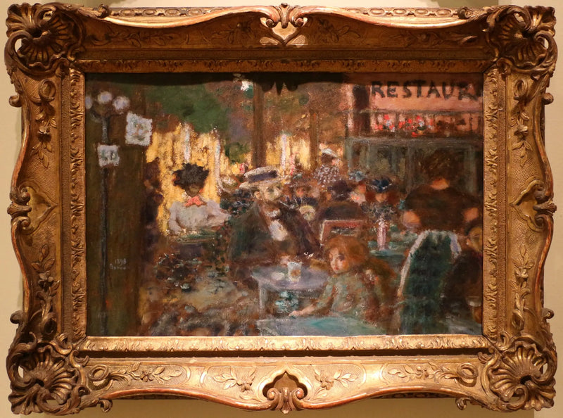 Kaféterrass - Pierre Bonnard