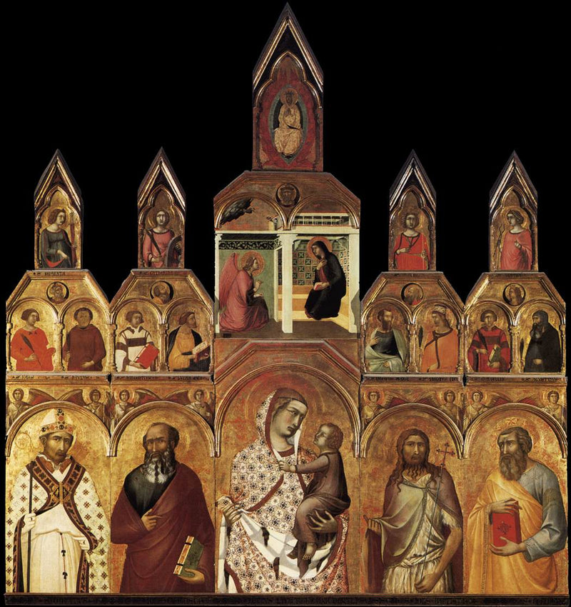 Polyptyk Tarlati - Pietro Lorenzetti