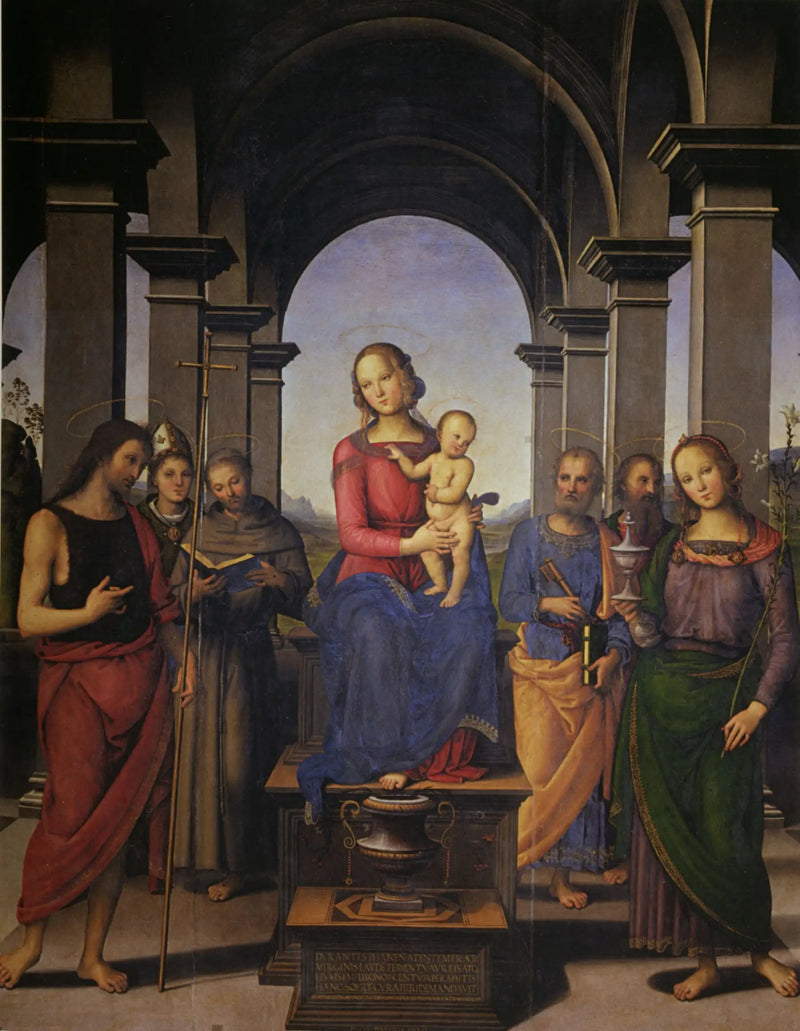 Fano altartavla - Pietro Perugino