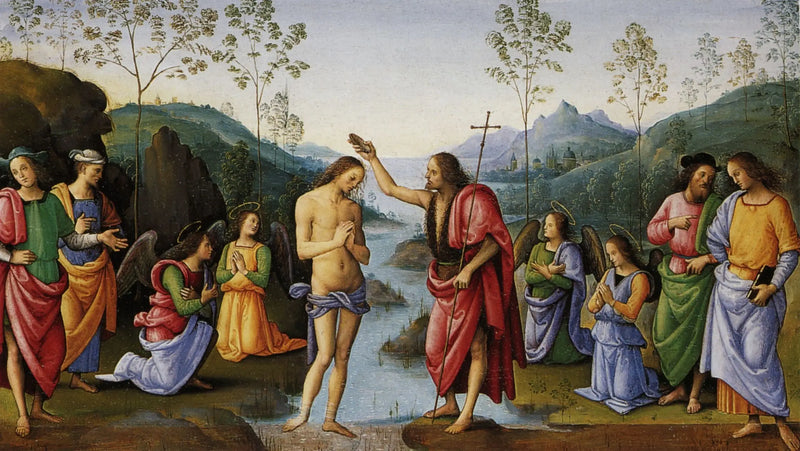 Dopet av Kristus - Pietro Perugino