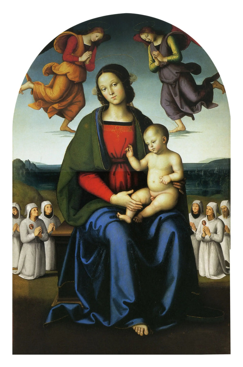Vår Frälsares moder av trösten - Pietro Perugino