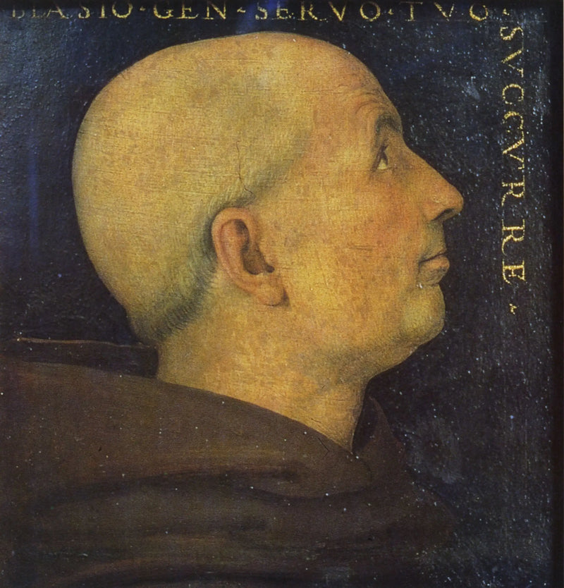 Porträtt av Biagio Milanesi - Pietro Perugino