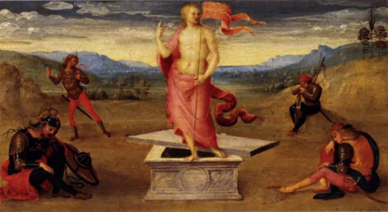 Resurrection - Pietro Perugino