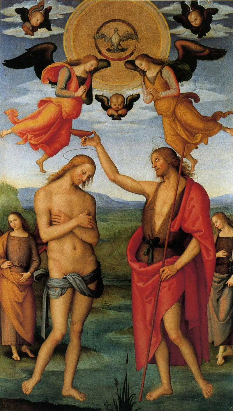 Dopet av Kristus - Pietro Perugino
