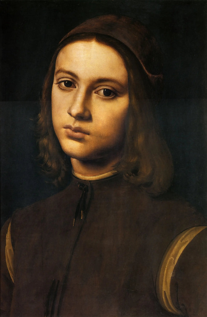 Porträtt av ung pojke - Pietro Perugino