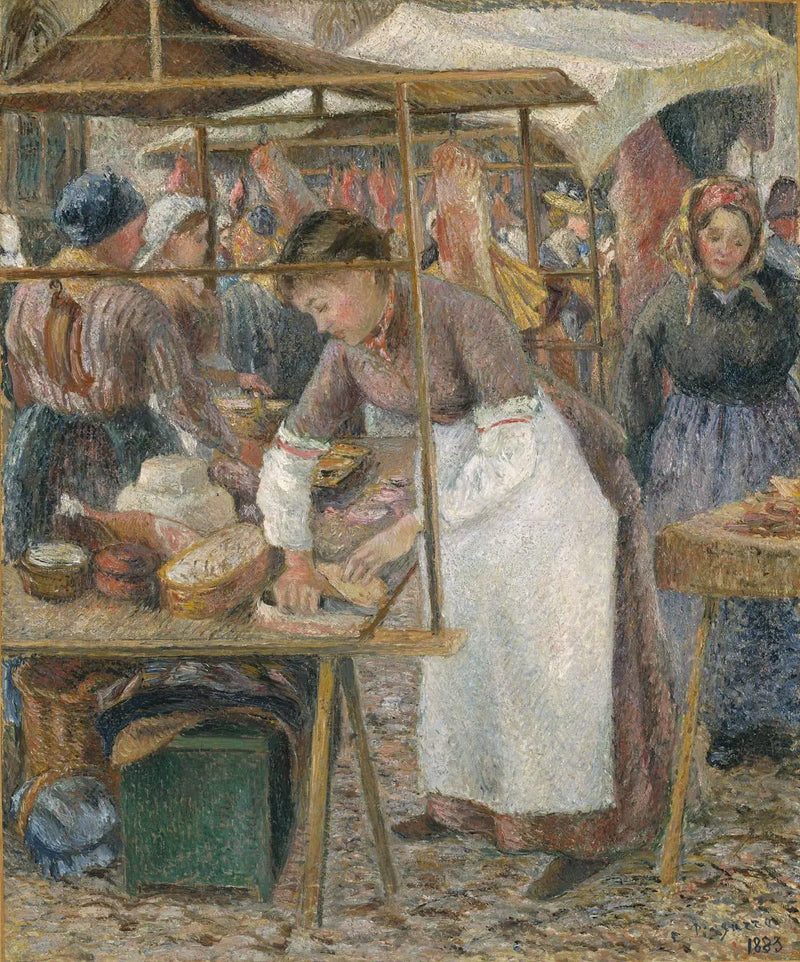 Charkuteristen - Camille Pissarro