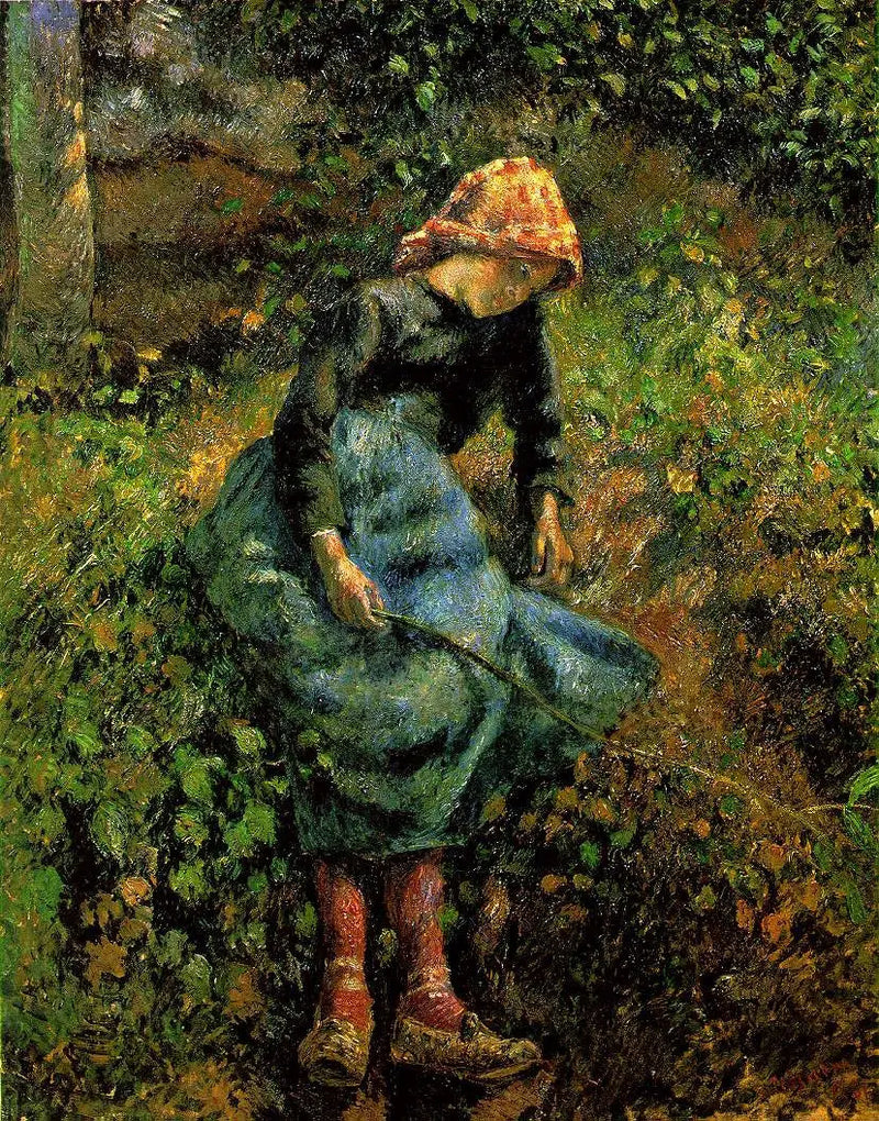 Fåraherden - Camille Pissarro