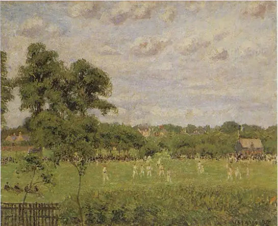 Cricket i Bedford Park, London - Camille Pissarro