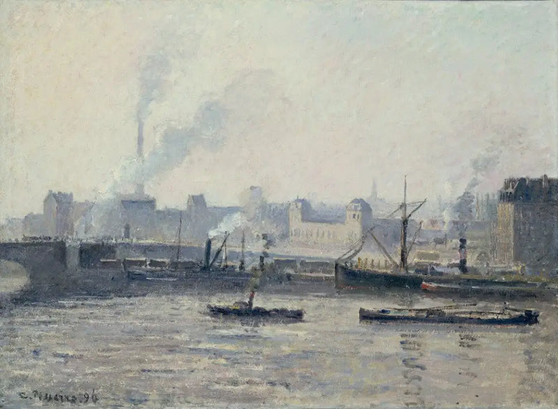 Saint-Sever-bron, Rouen: Dimma - Camille Pissarro